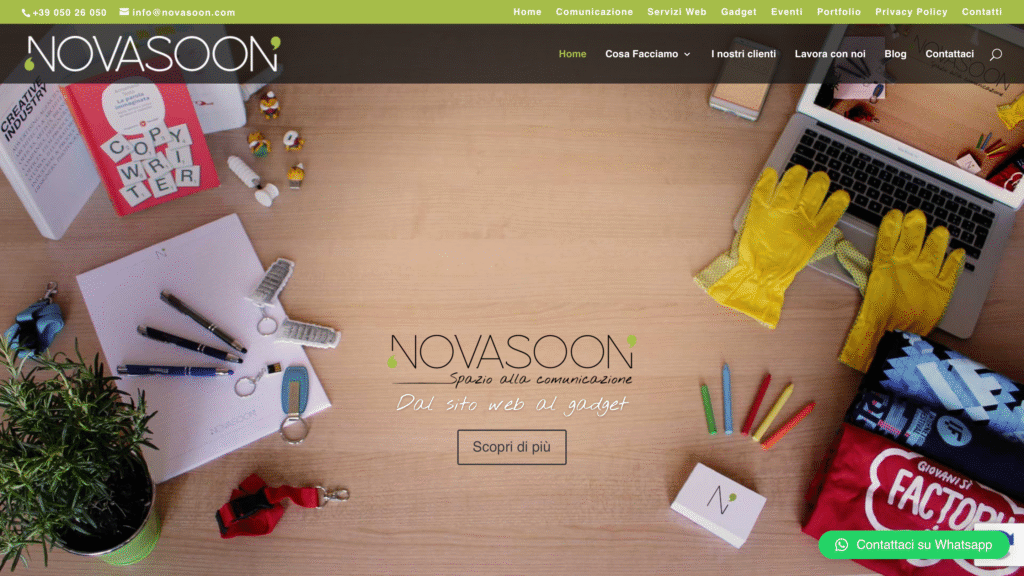NOVASOON_homepage